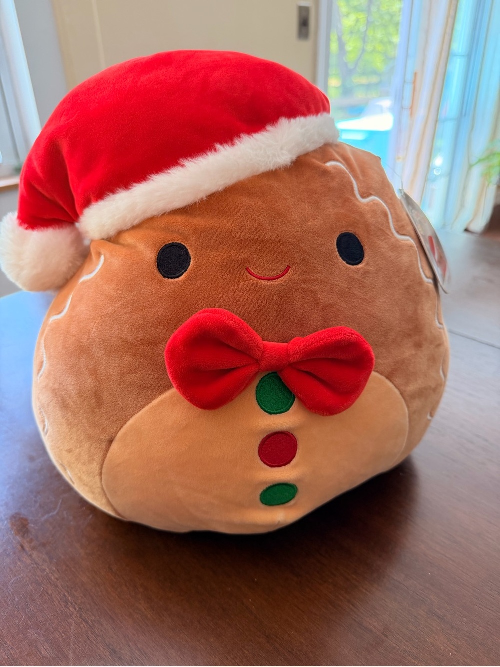 Christmas Gingerbread Squishmallow